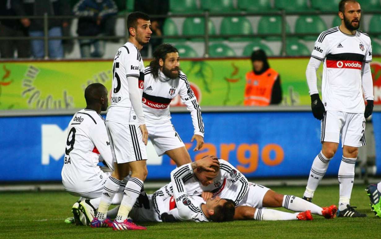 Caykur Rizespor 1:2 Besiktas